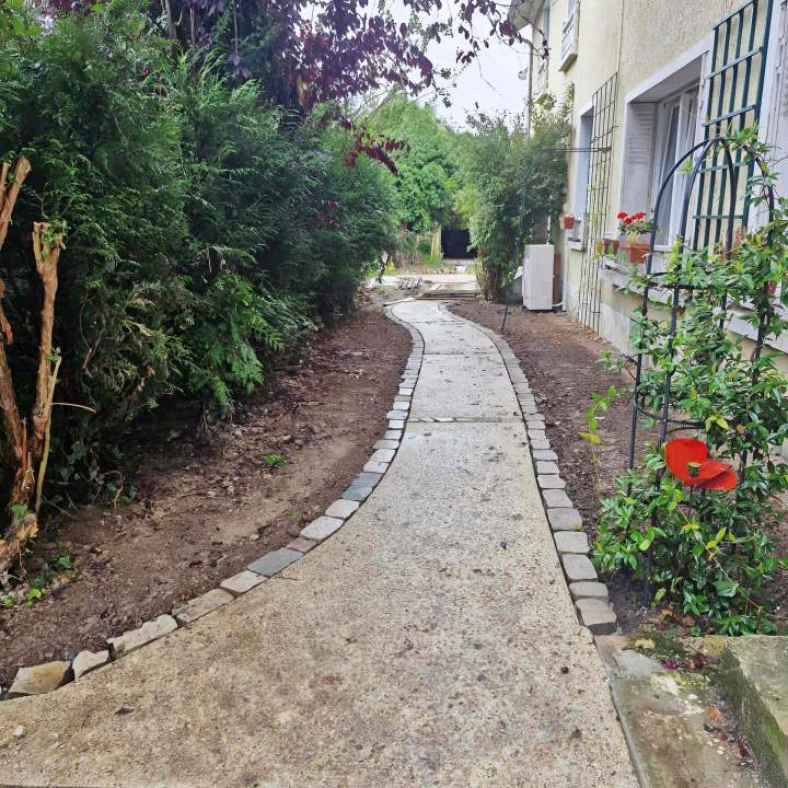 Création allée Soissons